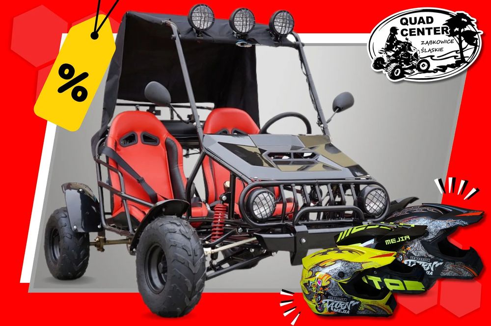 Buggy Gokart UTV 150 Półautomat El. Start Wsteczny