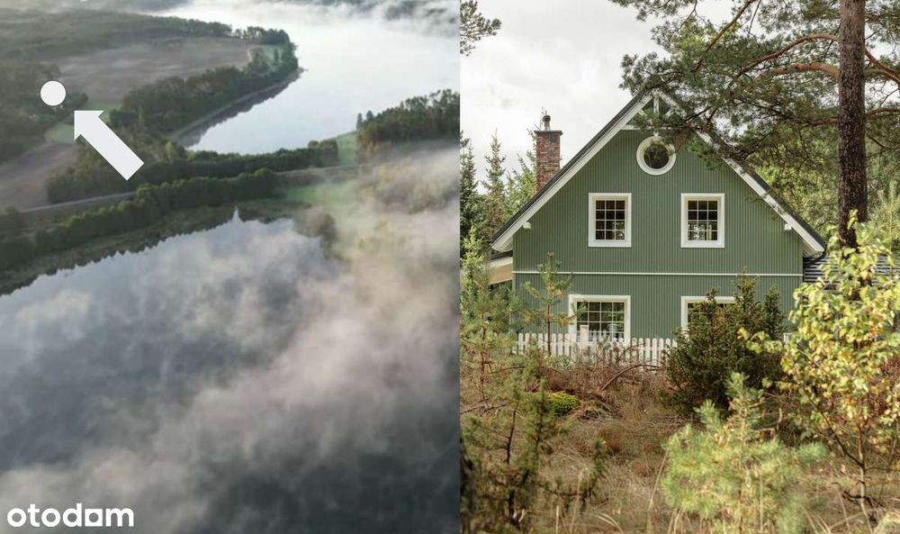 Dom wypoczynkowy nad jeziorem - nowy dom pod klucz