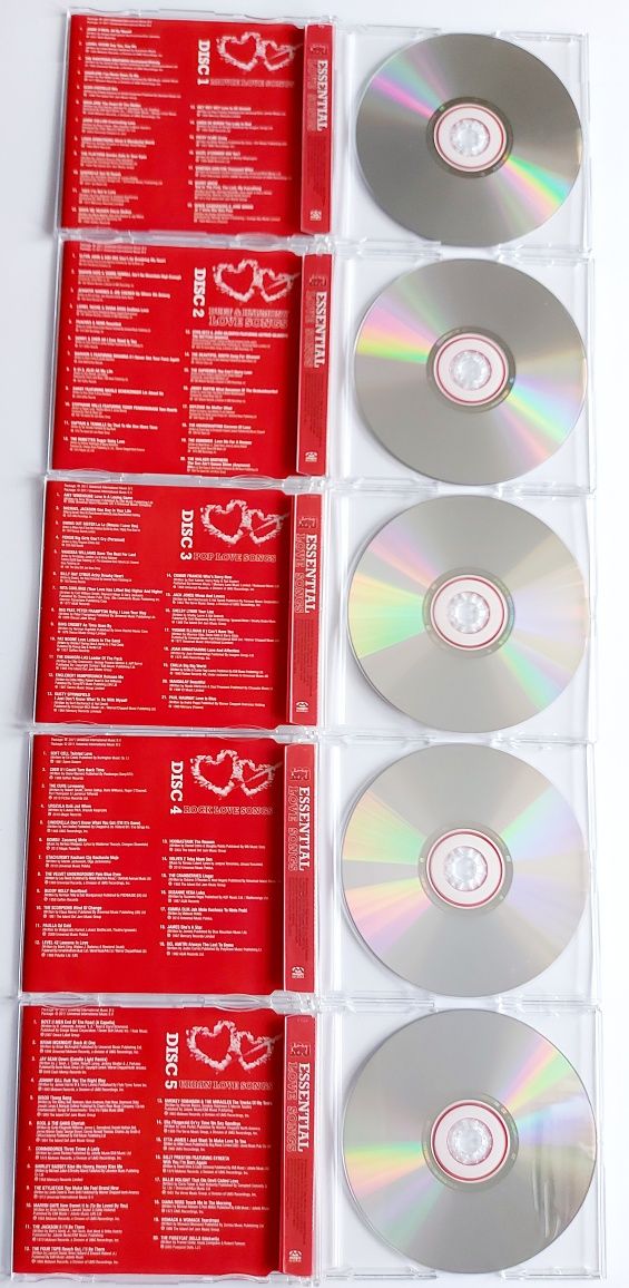 Essential Love Songs 5CD Box 2011r Amy Winehouse Elton John Urszula