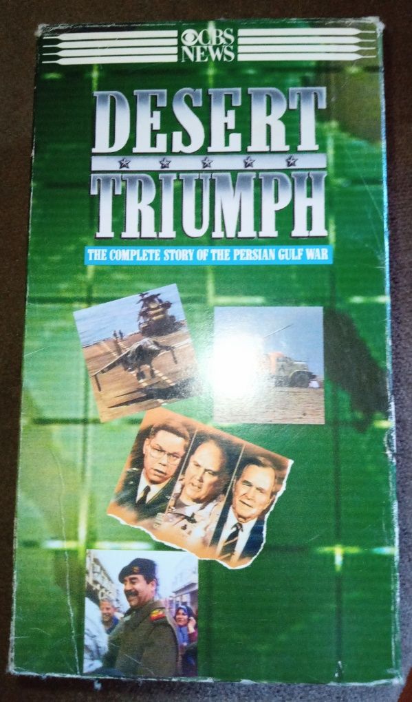 Desert Triumph. Wojna w zatoce 3 kasety VHS