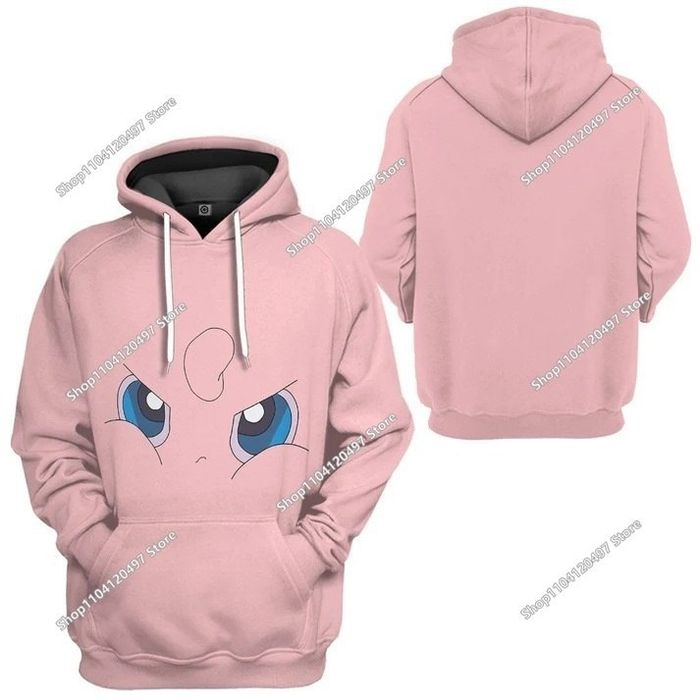 bluza z postaciami z bajki pokemon