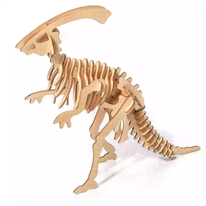 Puzzle drewniane Model 3D Parazaur. Nice Idea