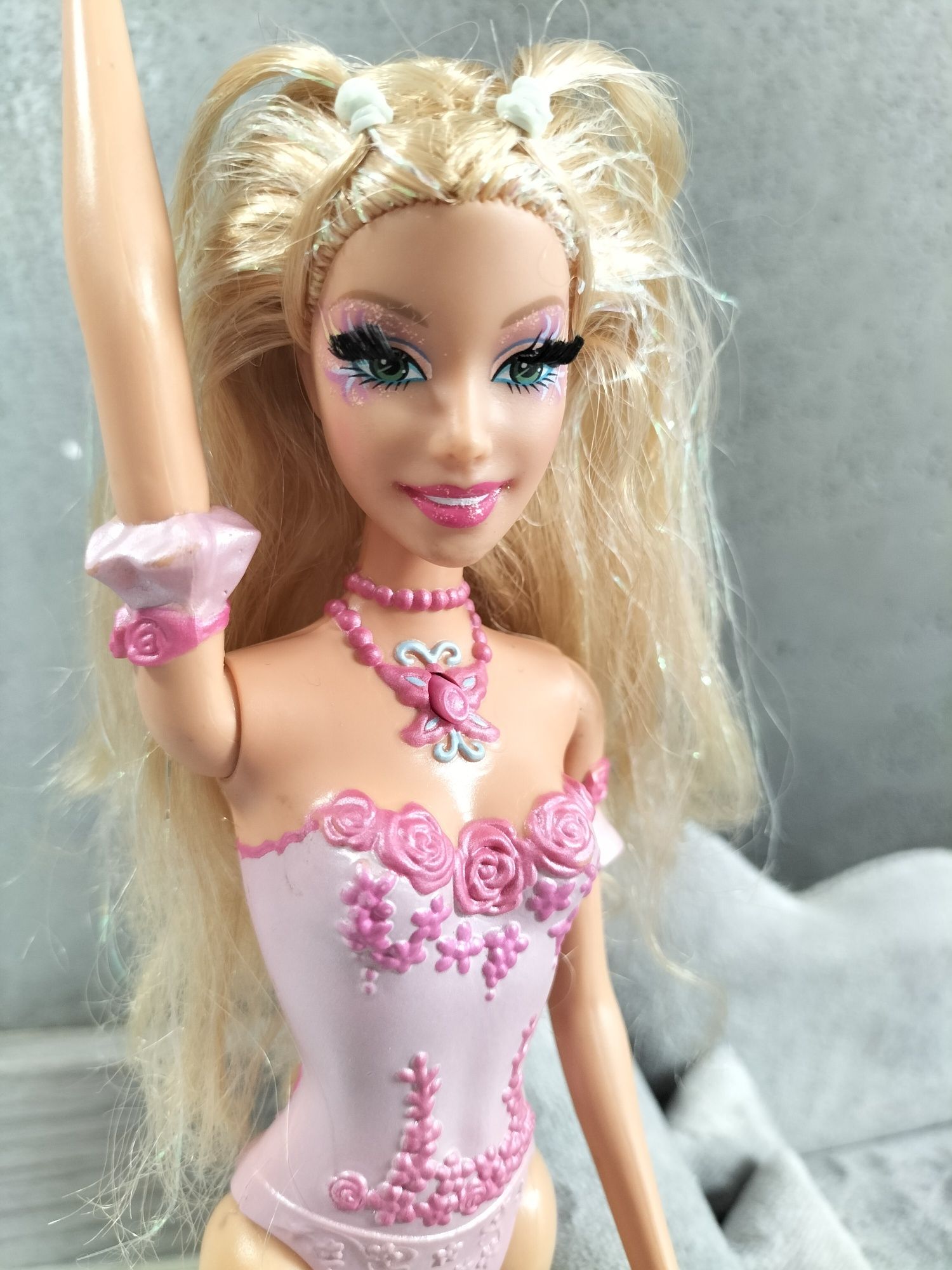 Elina Barbie Fairytopia Mermaidia Wróżka Motyl Lalka Kolekcjonerska Ma