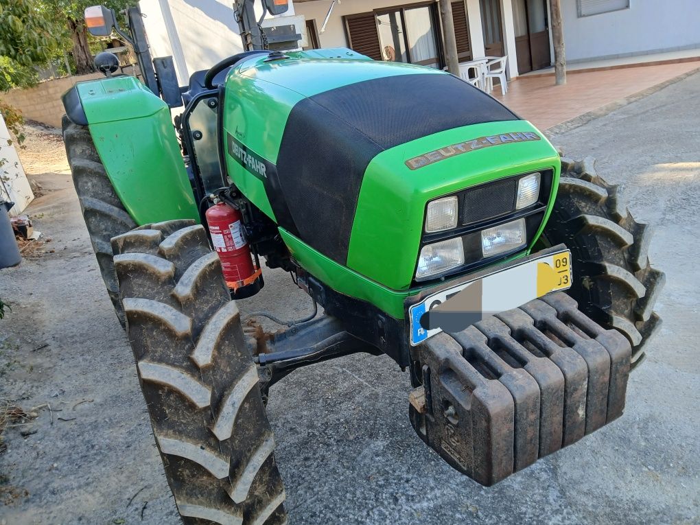 09' Deutz-Fahr 4x4 70cv + alfaias