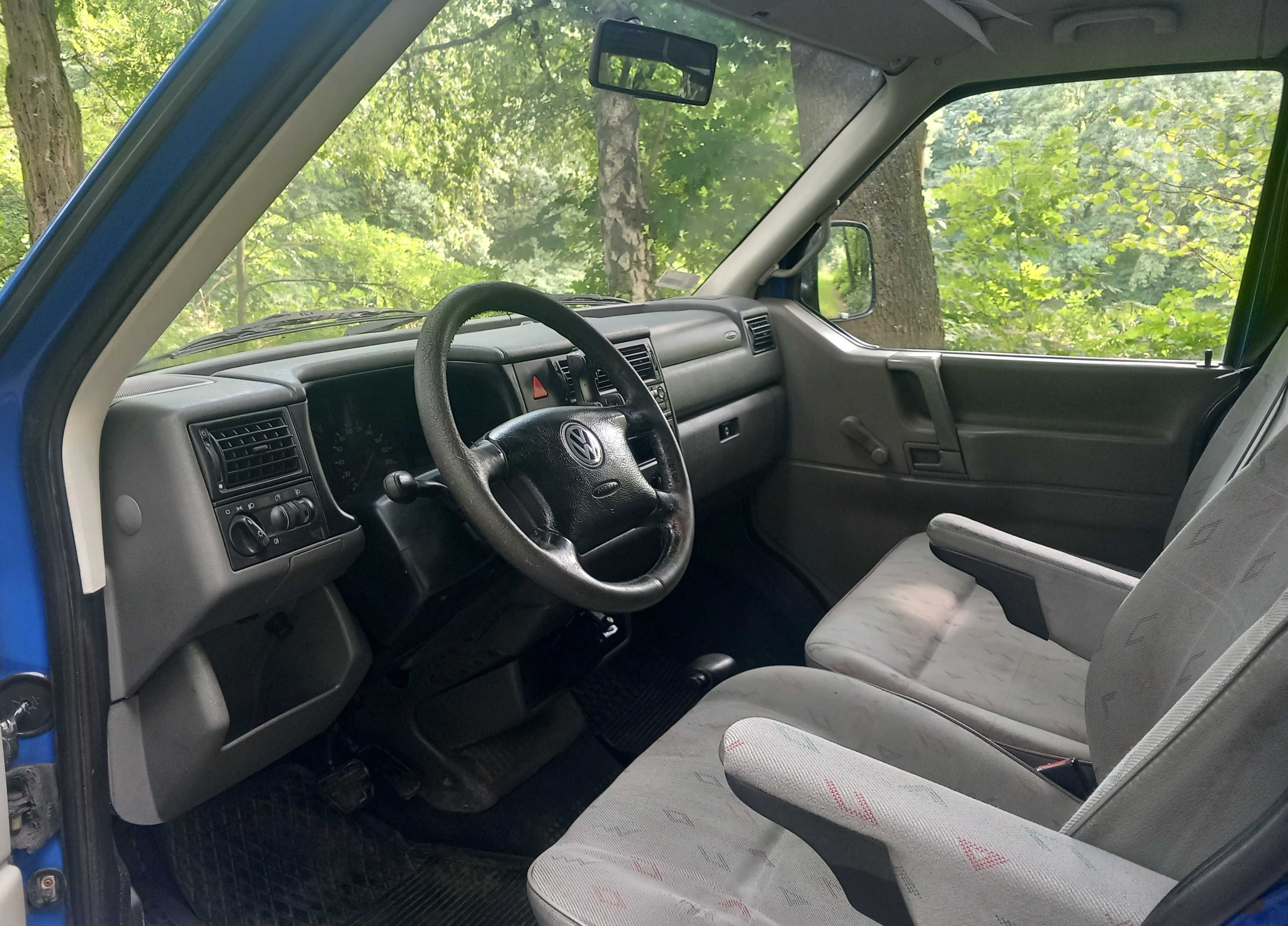 VW/Transporter/T4/Long/2.5 TDI/Klima/6 Osób/Automat/Alu15/Bez Korozji