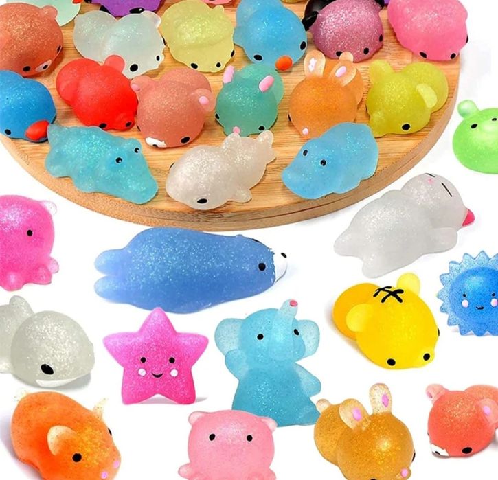20xmochi sqishy zabawka antystresowa sensoryczna gniotki figurki