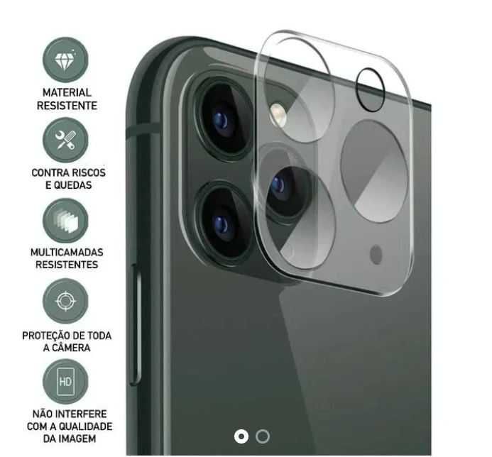 Protetor lente camera iPhone