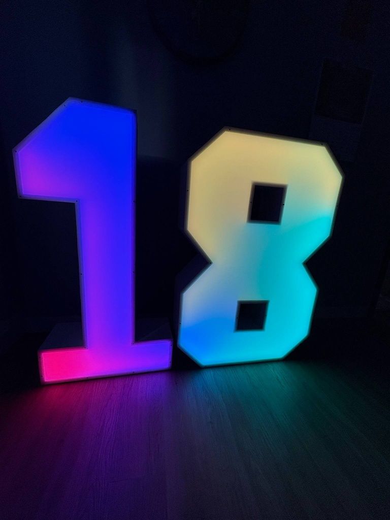 Duża cyfra led 18