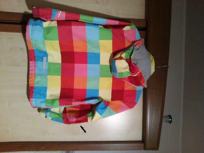 kurtka SoftShell termoaktywna Color Kids-membrana 5000, 152/158cm