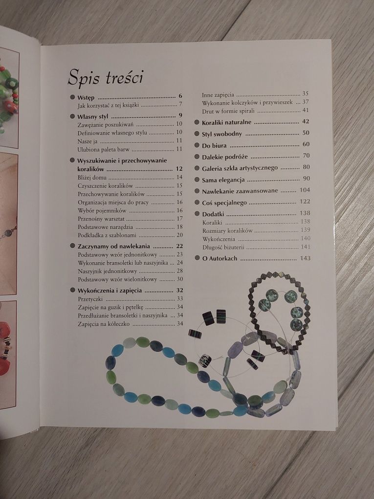 "Biżuteria z koralików" - Susan Ray, Sue Wilke. NOWA.