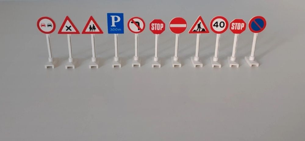 Lego - sinais de trânsito