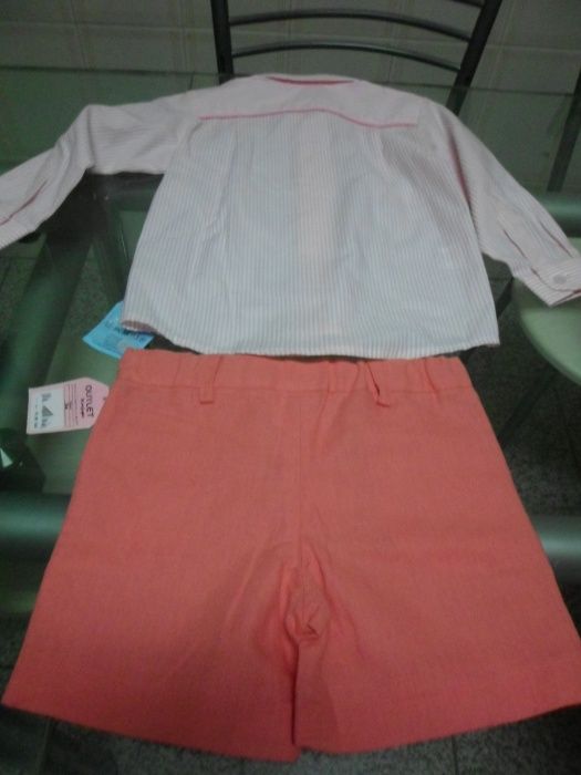 conjunto para menina novo com etiqueta