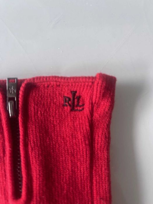 Luvas vermelhas de senhora Ralph Lauren