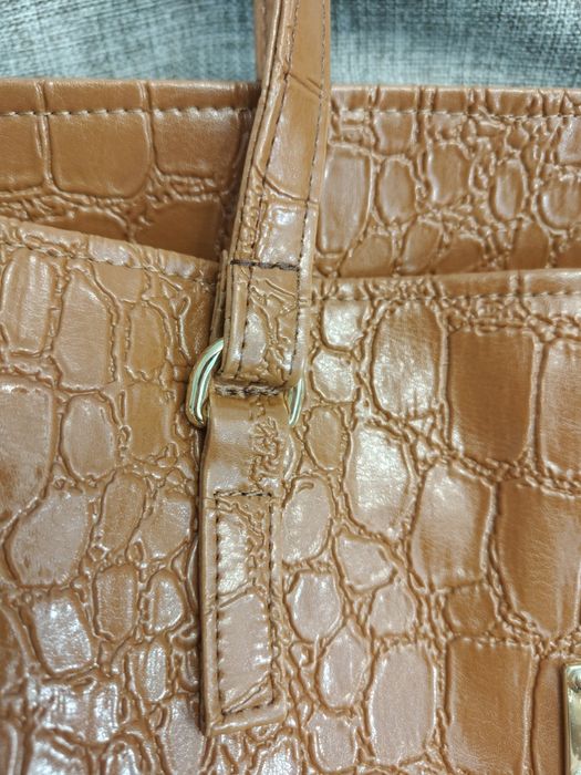 Bigordi Torebka Torba shopper cogniac croco