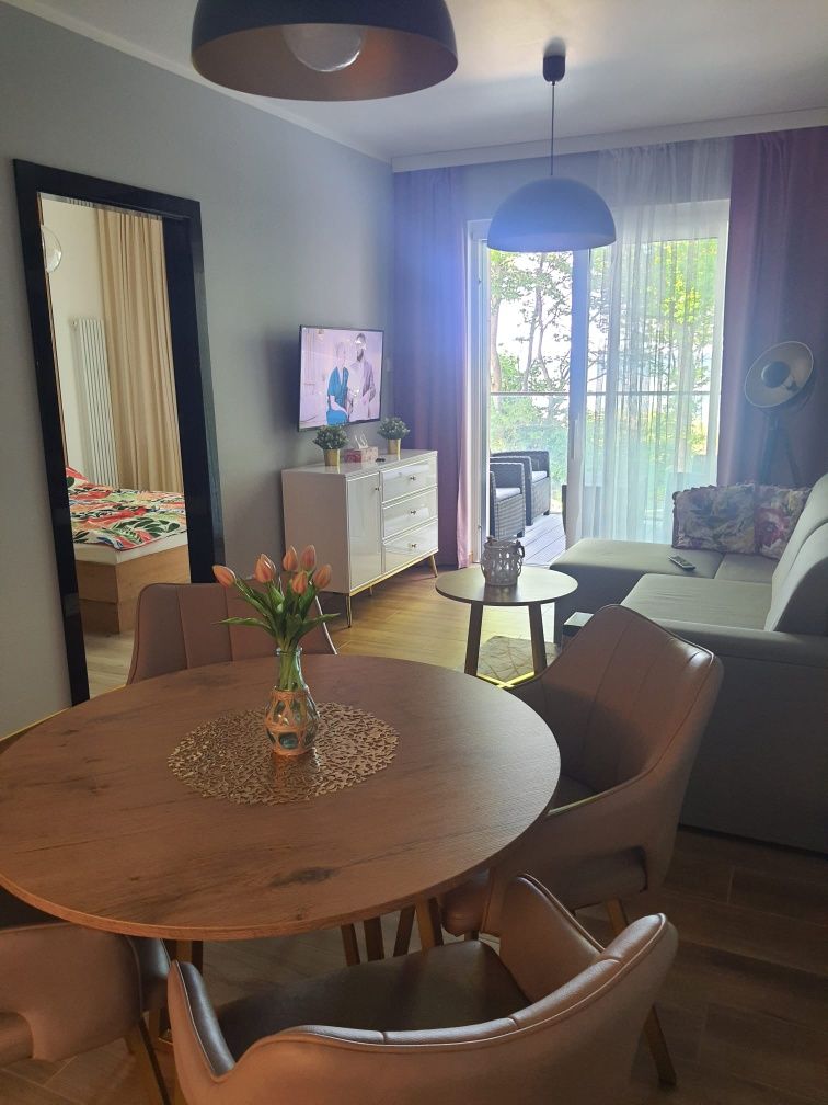 Apartament z widokiem na morze w Sianożętach