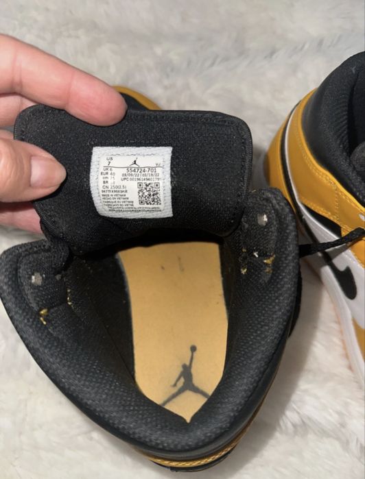 Jordan nike 1 mid táxi