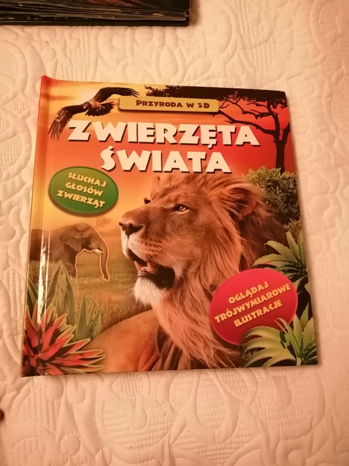 2 Książki dzikie zwierzęta Odgłosy