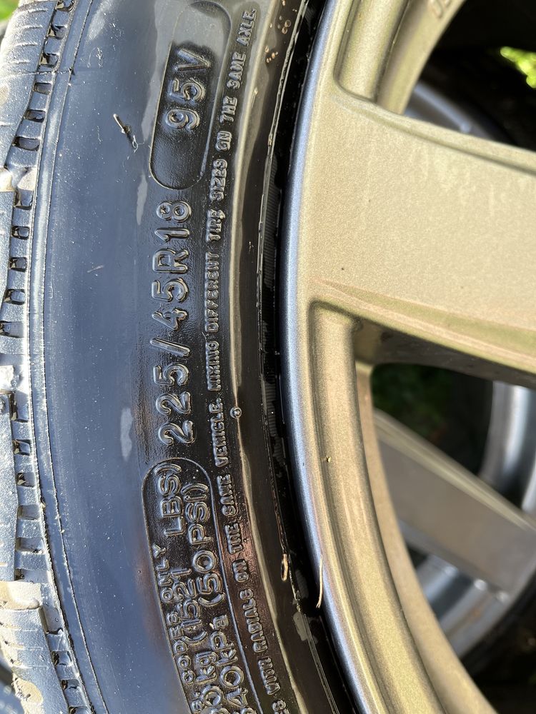 Opony zimowe Michelin z felgami