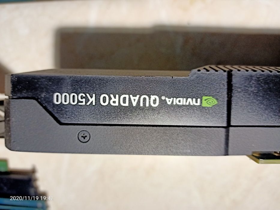Karta Graficzna NVIDIA Quadro K5000 GDDR5 PCI-E RCFKT - 4 monitory