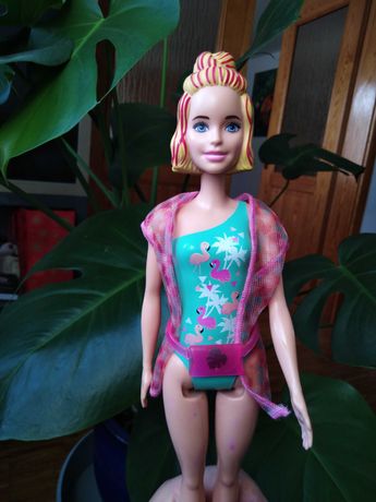 Lalka barbie 2020 color reveal Sand and Sun unikat