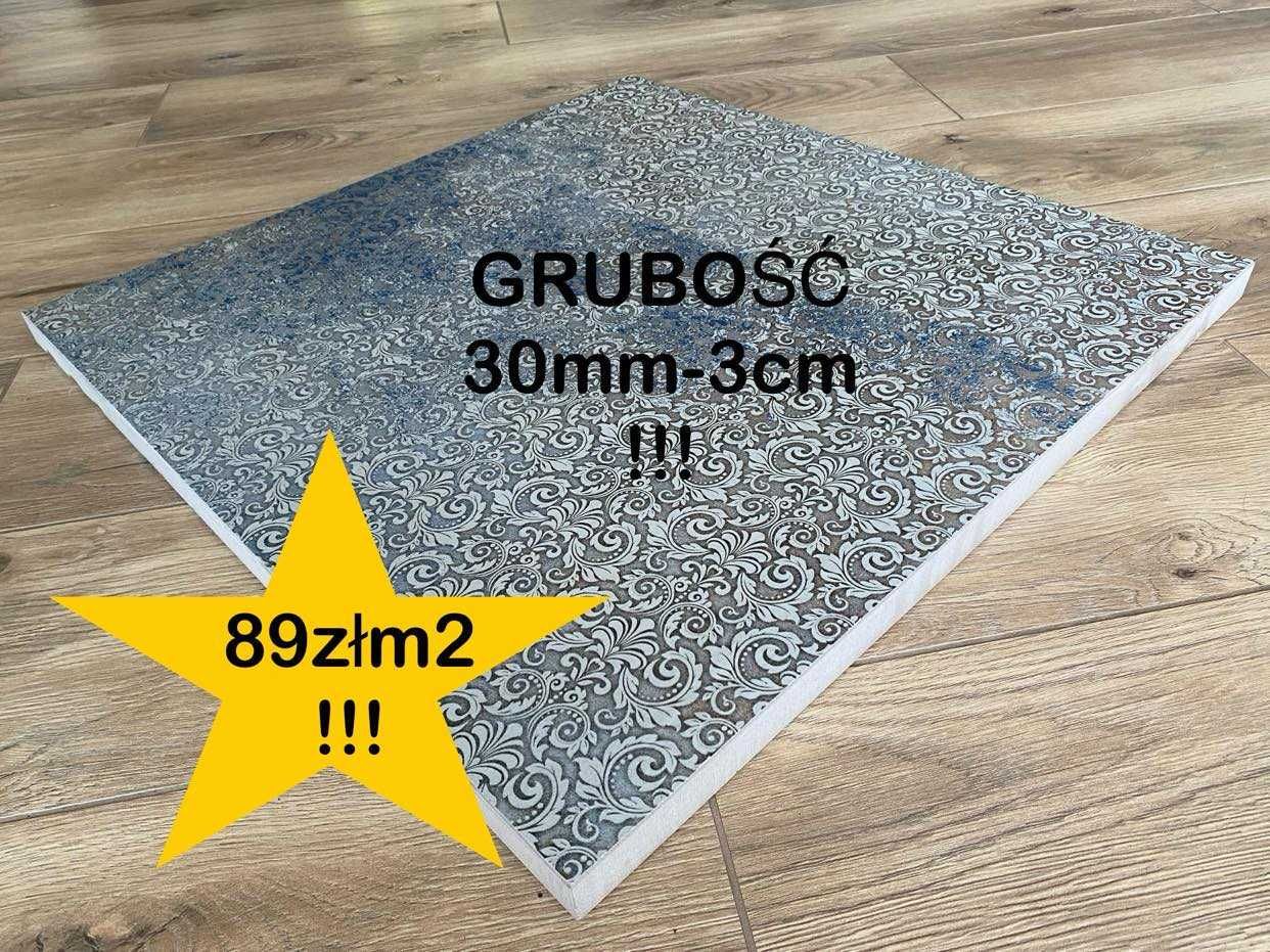 Okazja !! Gres Taras / Podjazd / Chodnik DANZIG GREY DECOR 60x60x3 cm