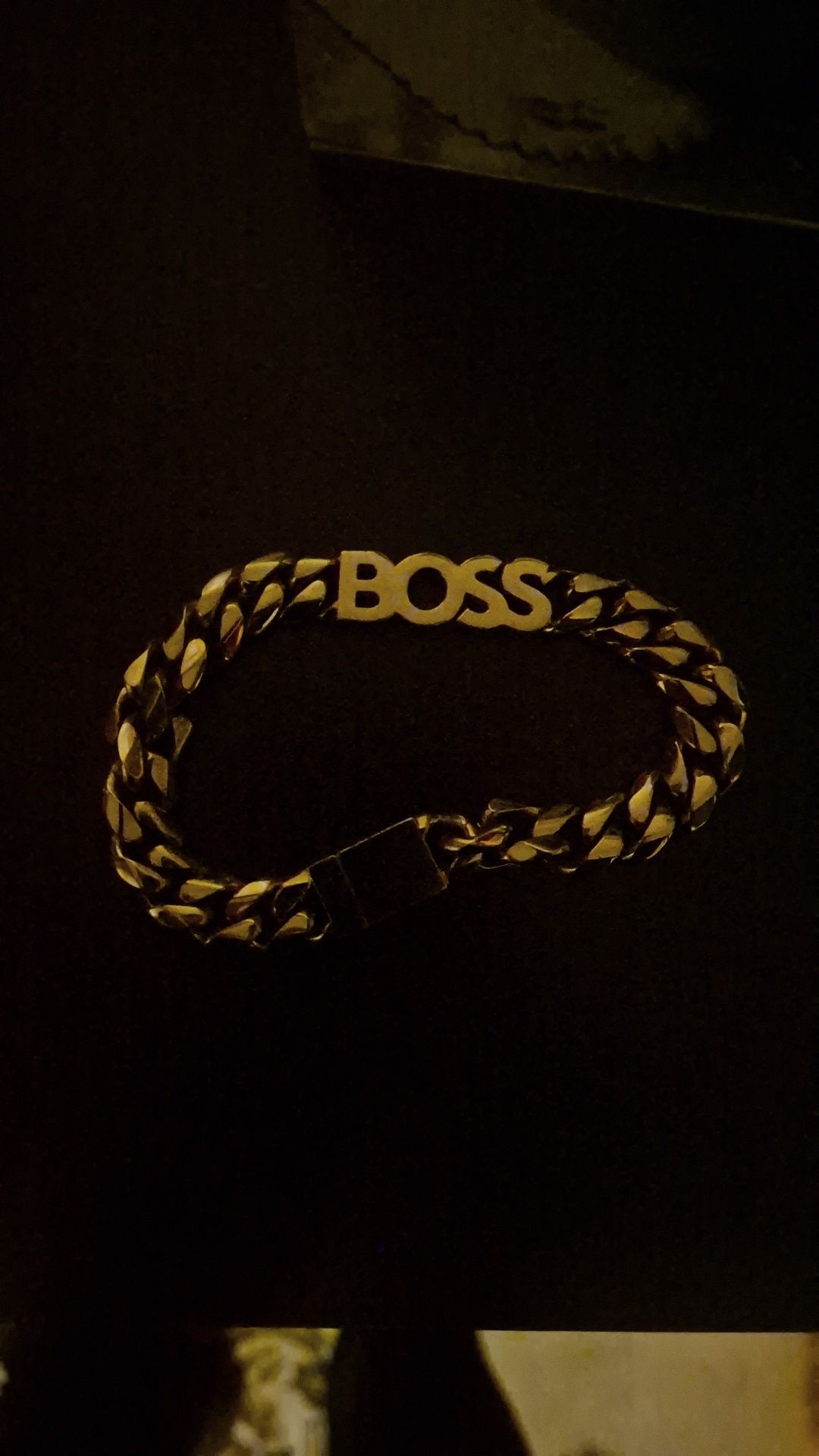 Pulseira Boss Dourada