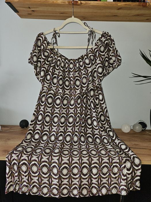 Luźna sukienka wiskoza H&M