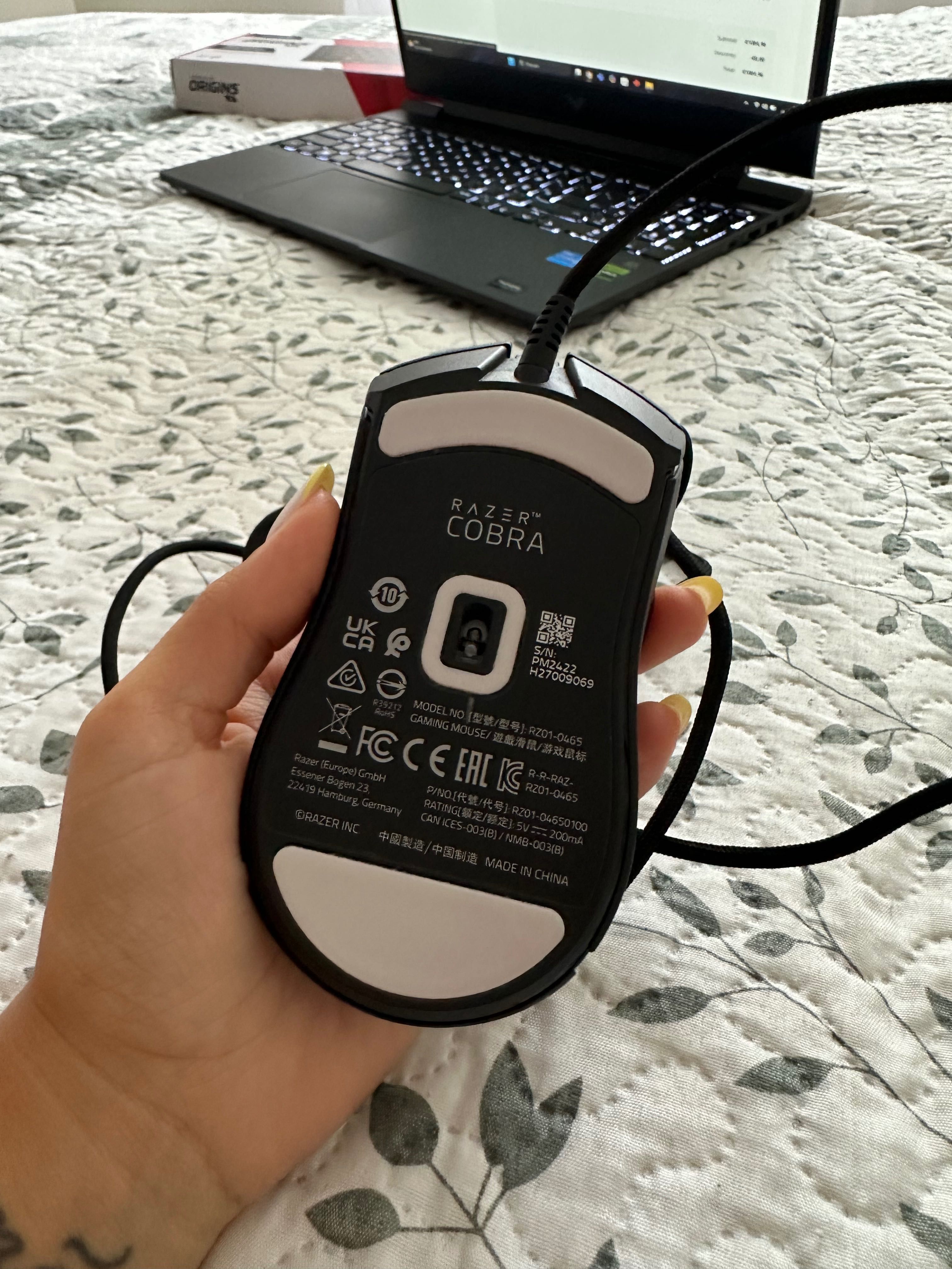 Rato gaming razer cobra