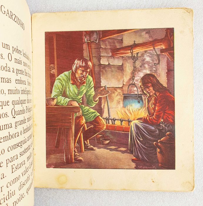 Antigo Livro Infantil ~ "POLEGARZINHO" ~ Anos 60 ~ Lindíssimo e Raro