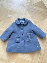 Пальто брендове на дівчинку 12 місяців з шерстью 74 80 next zara h&m