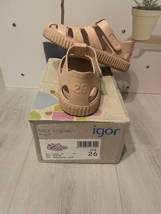 Sandalias IGOR Rosa Claro