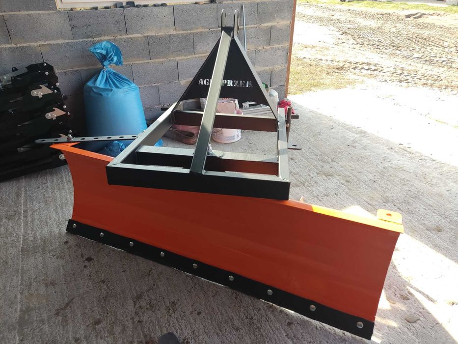 Solidny pług do śniegu obrotowy lemiesz przedni tylni tuz