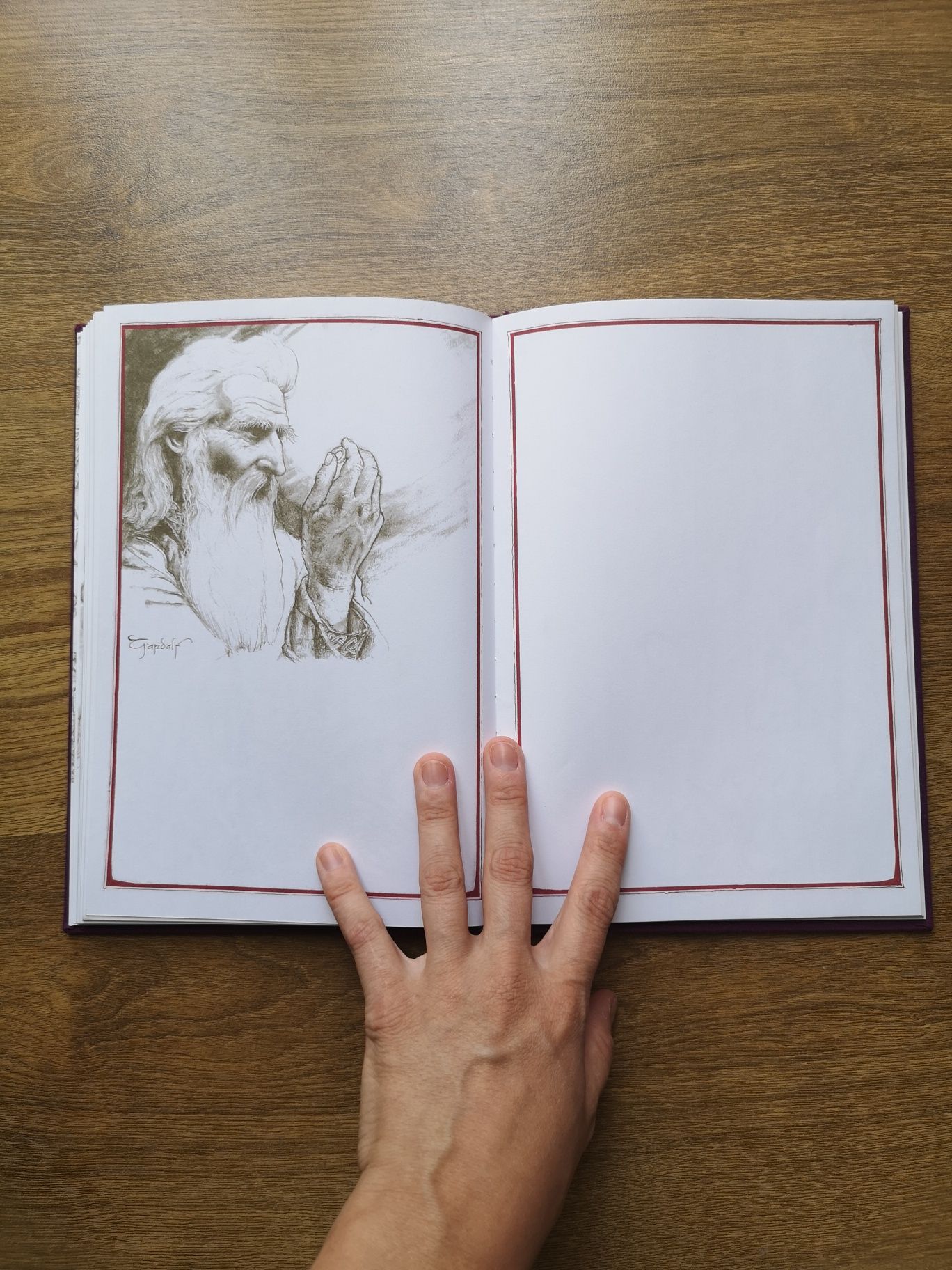 A Hobbit's Journal - caderno de apontamentos ilustrado