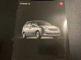 Katalog prospekt Citroen C8 2005 r. 32 strony