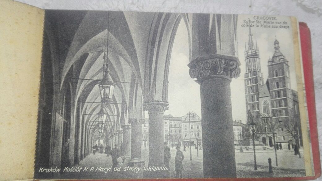 KRAKÓW 1925rok album pocztówki