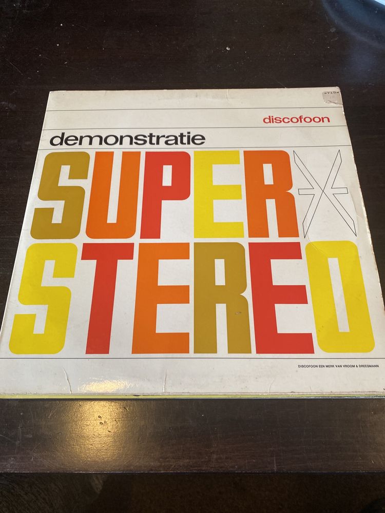 Płyta testowa demonstratie super stereo winylowa lp sprawna