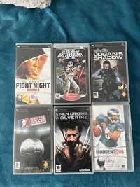 Gry na PSP Star Wars, Logan’s Shadow, X-men origins itp