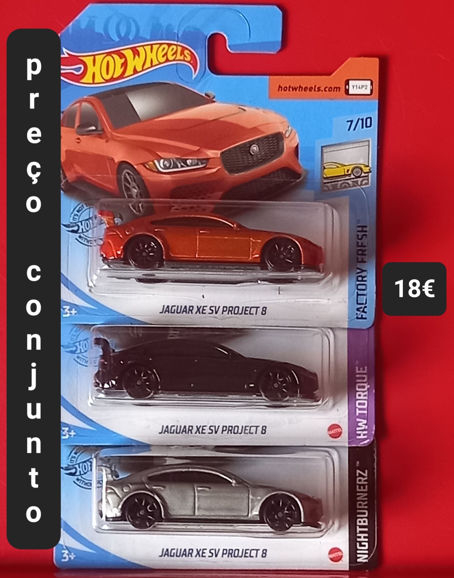 Jaguar xe sv project 8 hot wheels