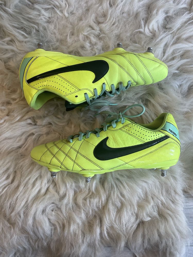 Nike Tiempo Korki Piłka Nożna Seledynowe