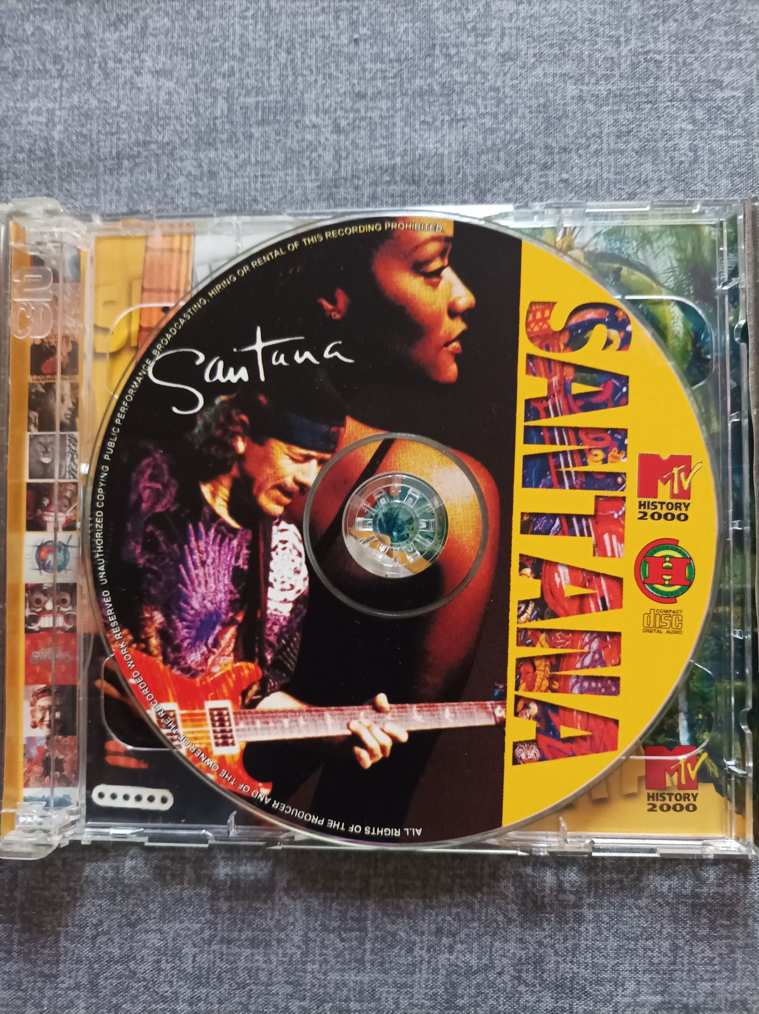 10 - Carlos Santana - Santana - 2 x CD.  MTV HISTORY 2000