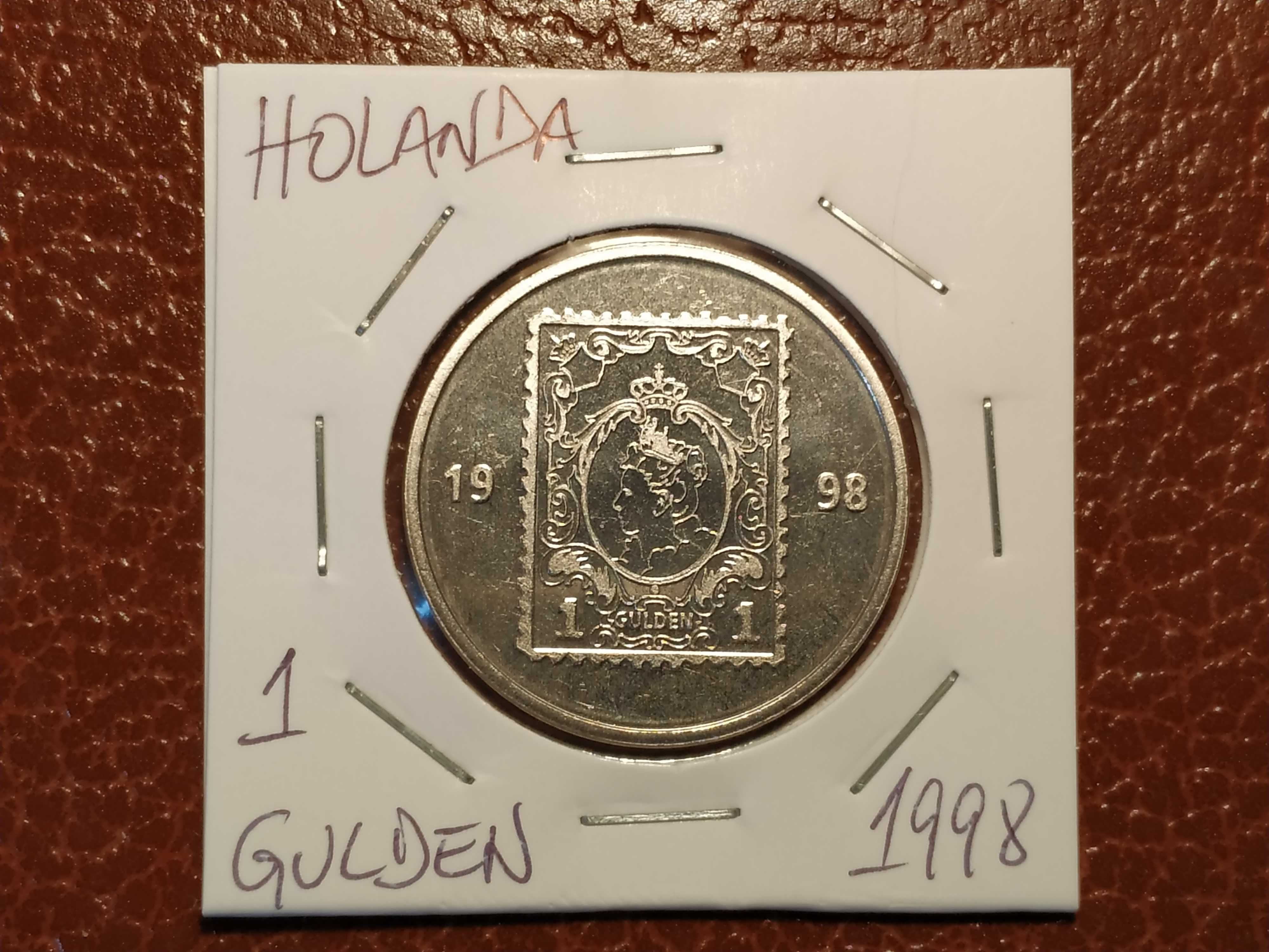 Holanda - medalha/token de 1 gulden de 1998