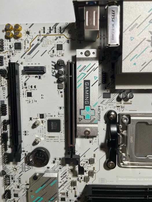 Материнська плата MSI B840 Gaming Plus Wi-Fi(sAM5, AMD B840, PCI-Ex16)