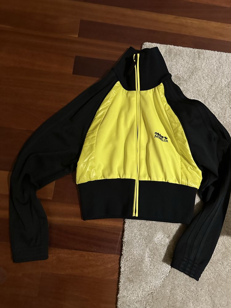 Conjunto calças e blusão Moncler & Adidas original novo