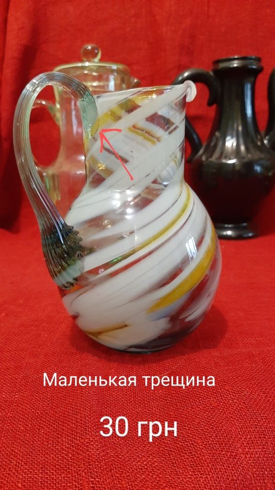 Стекло, вазы, креманки