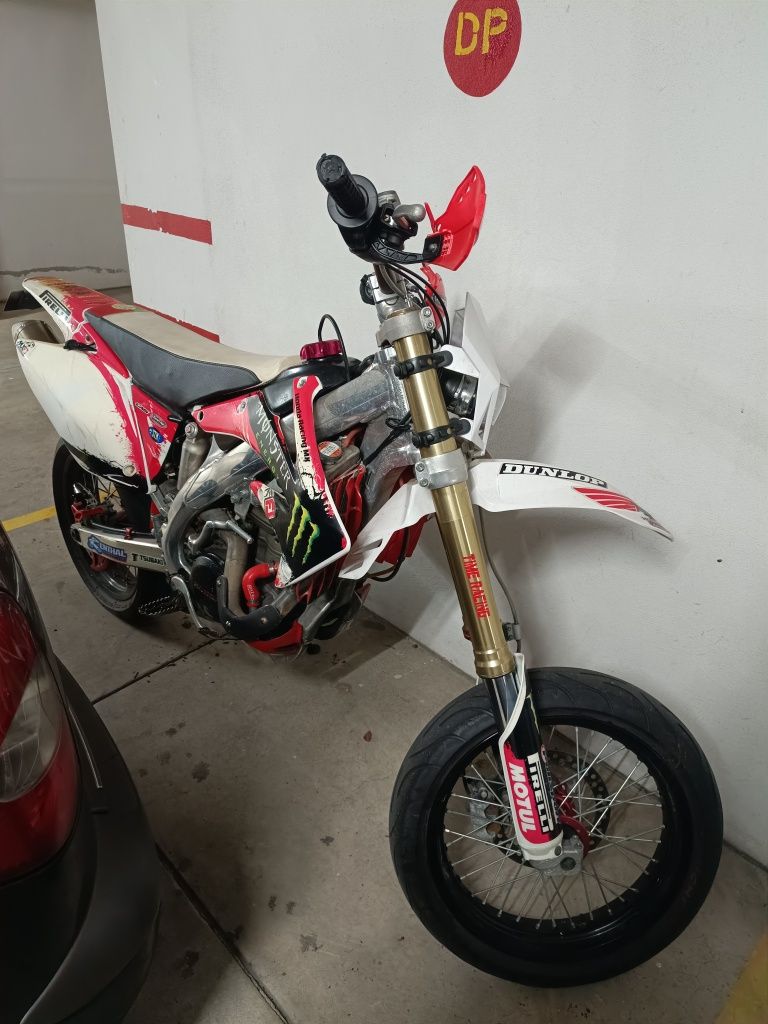 Honda CRF 450 R Supermotard