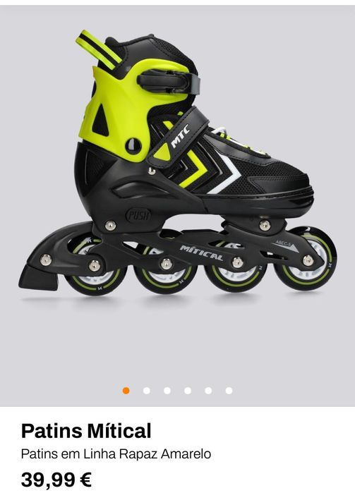 Patins amarelo  Mítical