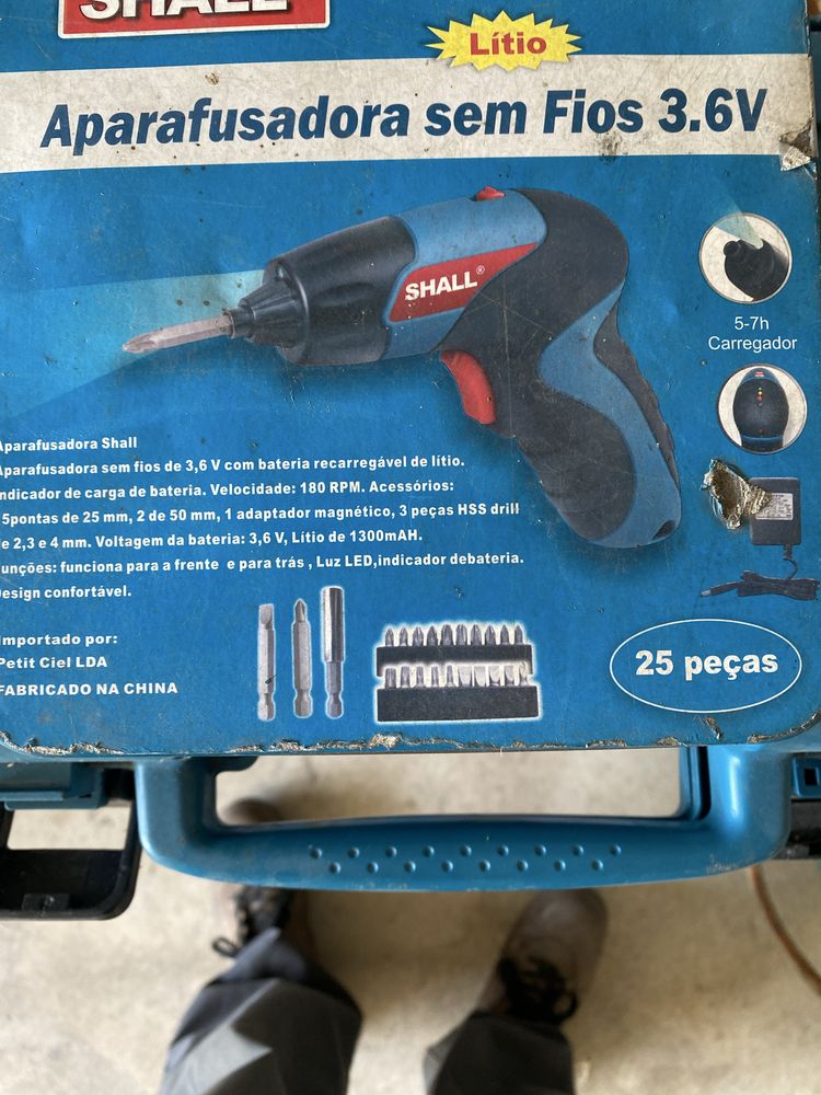 Aparafusadora e multi funções