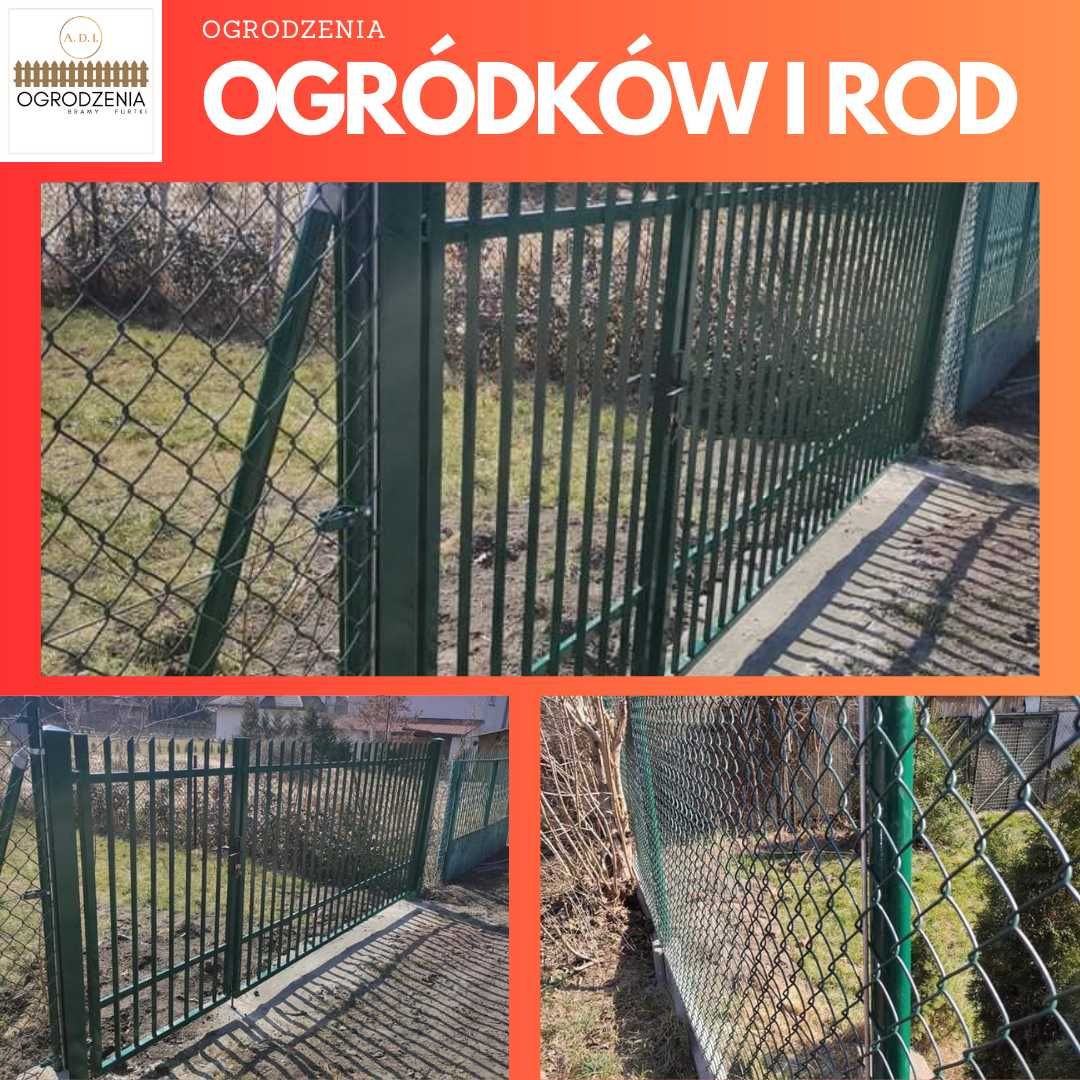 Ogrodzenia panelowe, z siatki, panel 3D, bramy furtki, KOMPLEKSOWO