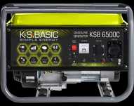 Генератор бензиновий 5,5 КВт Konner&Sohnen BASIC KSB 6500