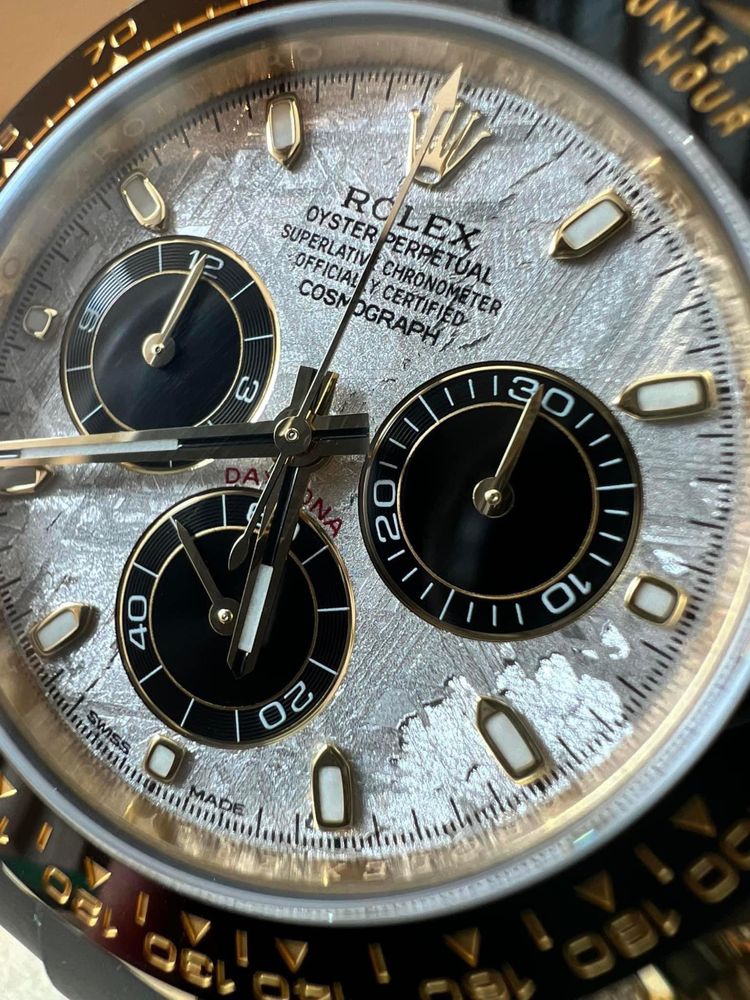 Rolex Daytona Meteorite Dial Żółte Złoto